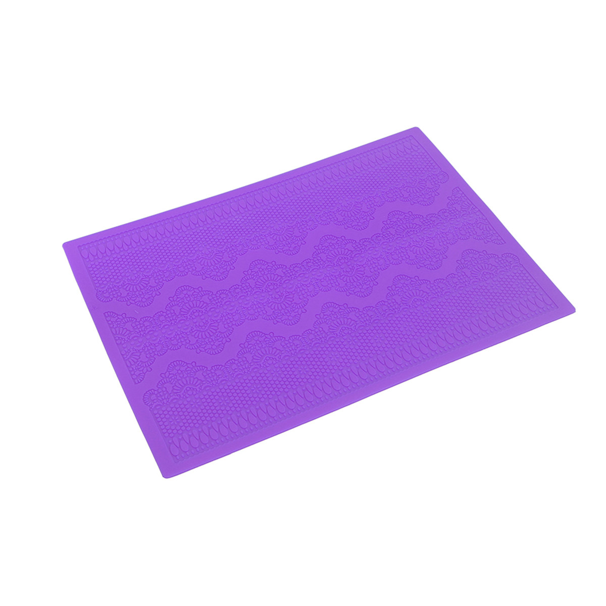 Silicone Cake Mold - 1pcs Silicone Mat Purple Food-Grade Cake