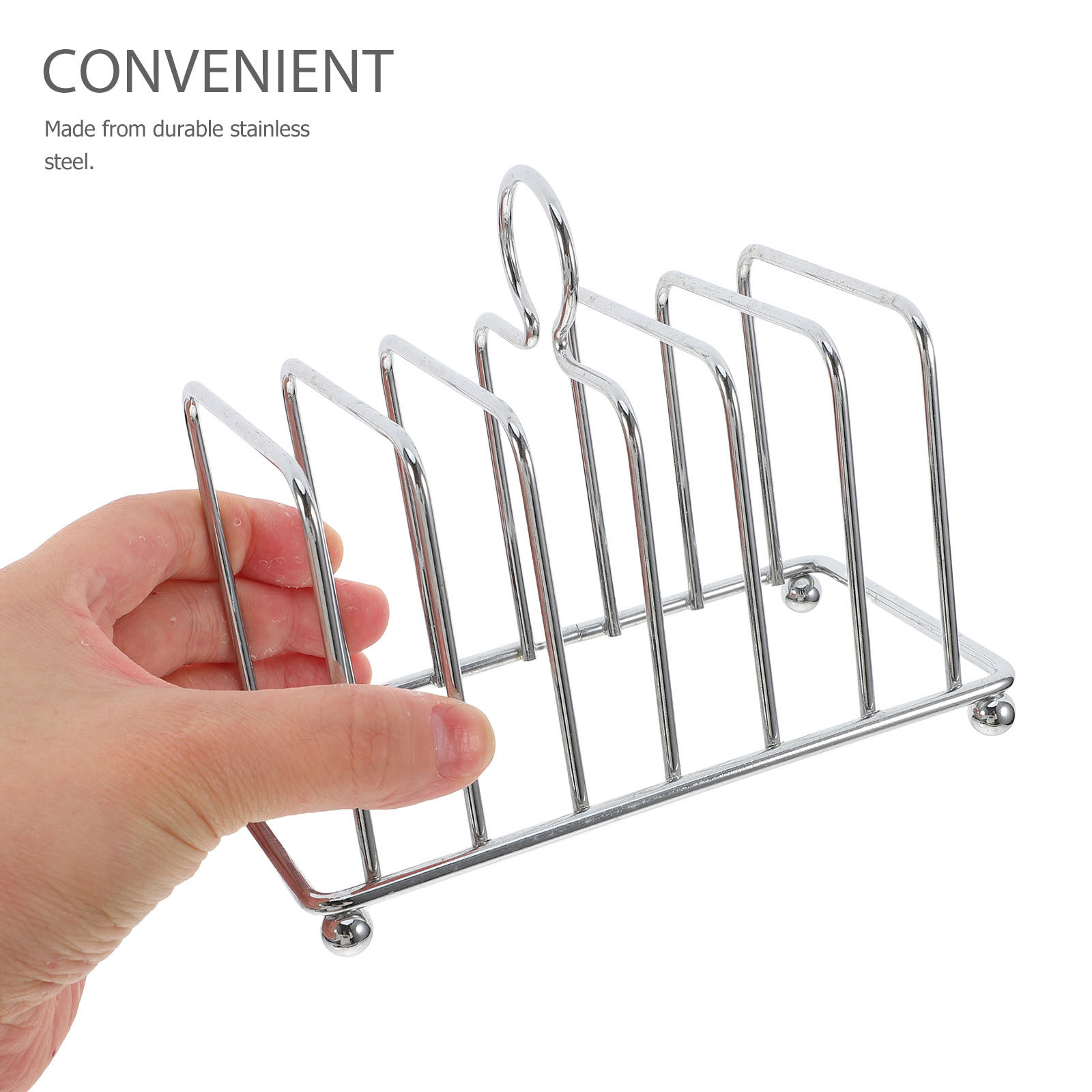 Kitchen Baking Organization - Modern Stainless Steel Bread Loaf Toast