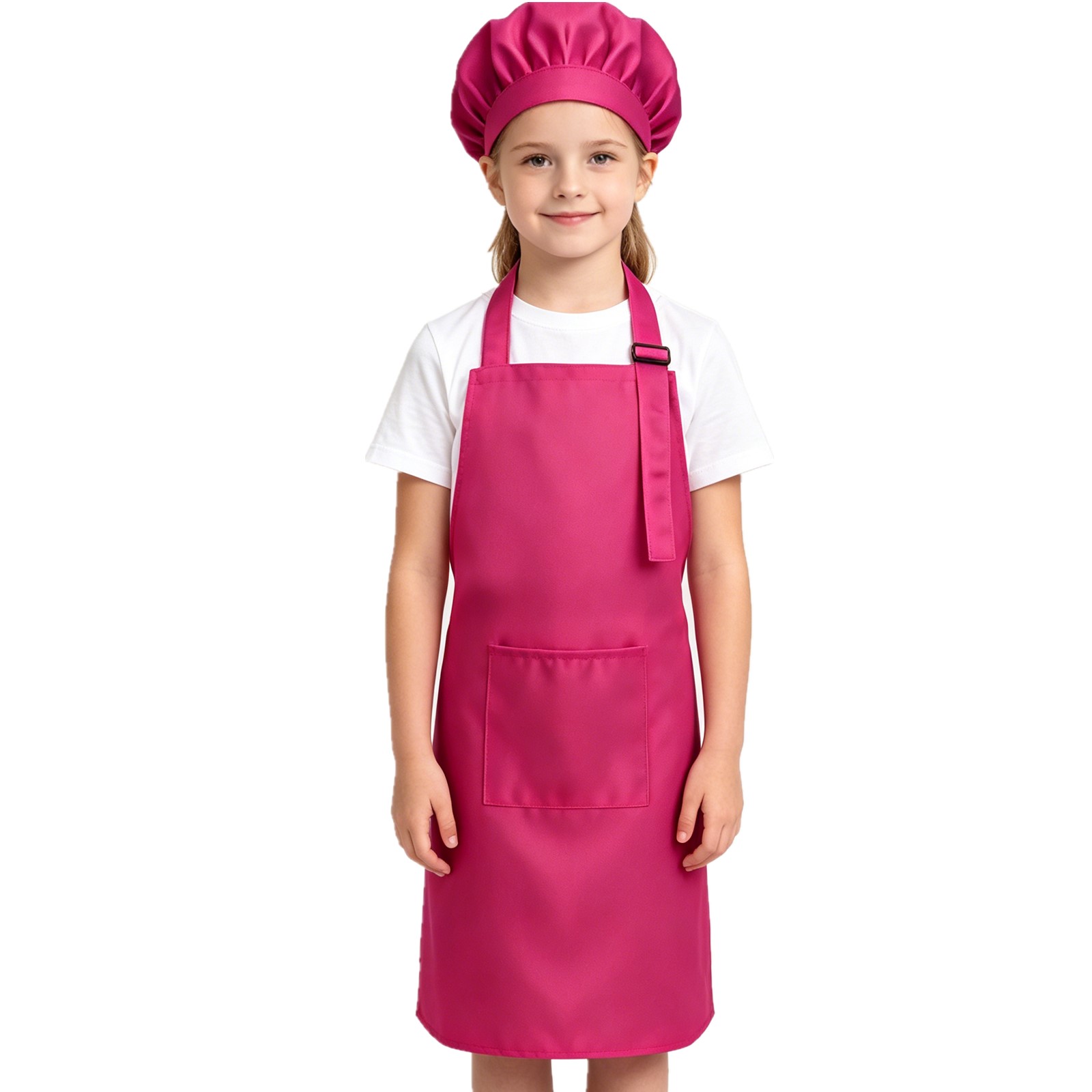 Baking Kitchen Set Up - Boys Girls Adjustable Apron with Hat