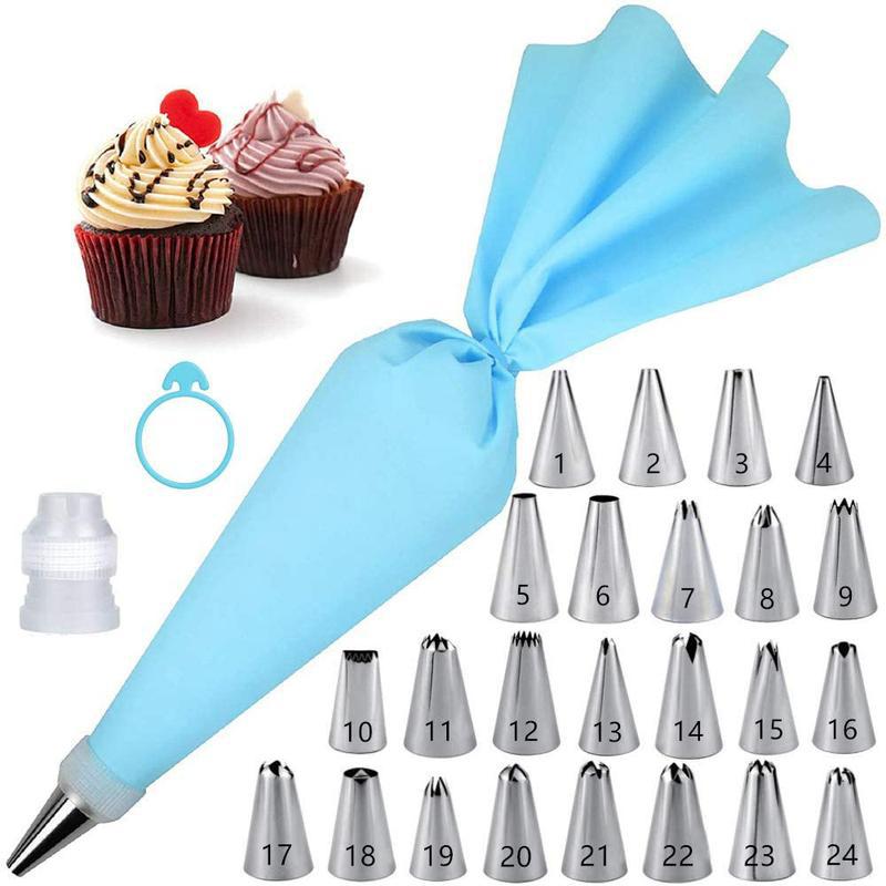 Kitchen Set Bakery - Nozzle Piping Cake Decorating Tools Confectionery