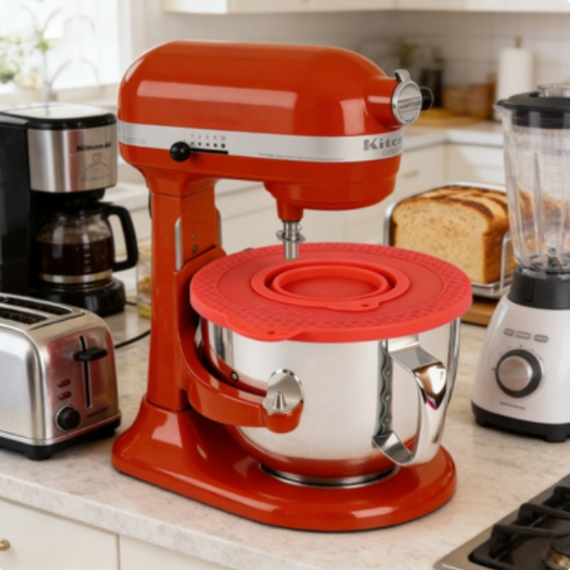 Silicone Mixer Bowl Cover Comp - đánh giá và giá Kitchen Aid Baking Mixer