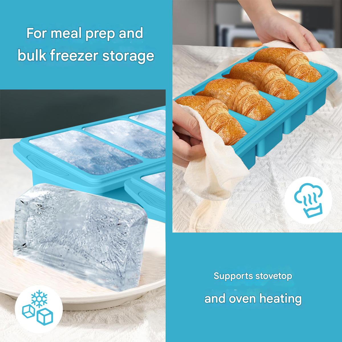 Large Silicone Ice Cube Mold w - đánh giá và giá Kitchen Baking Organization
