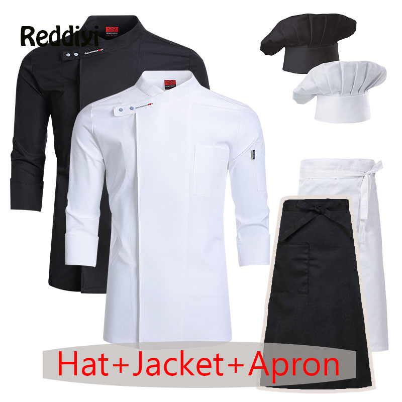 Chef Uniform 3-piece Set Whole - đánh giá và giá Kitchen Set Bakery