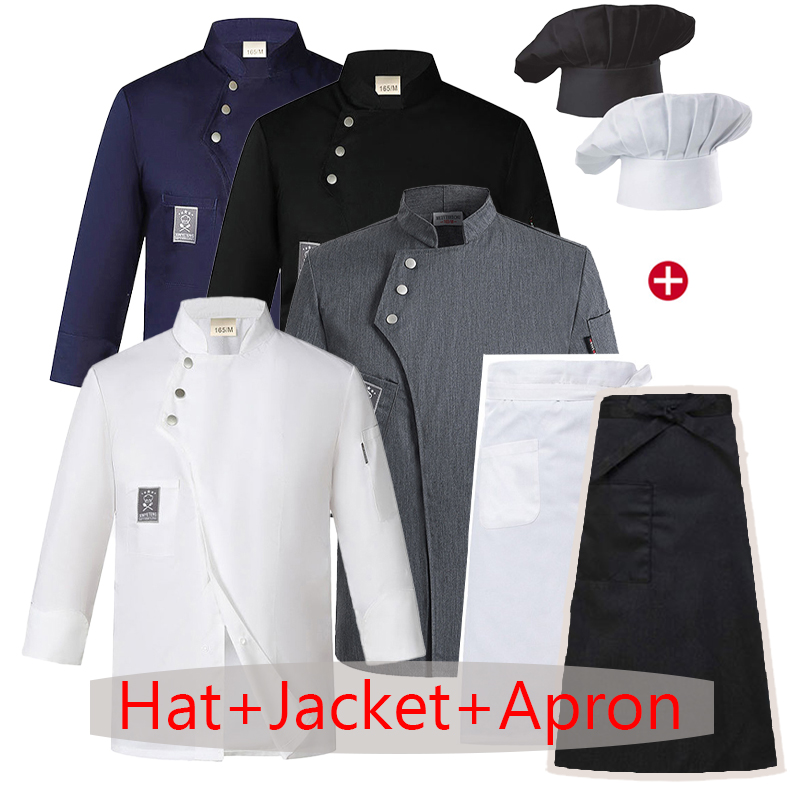 Long Sleeve Chef Jackets Resta - đánh giá và giá Kitchen Set Bakery