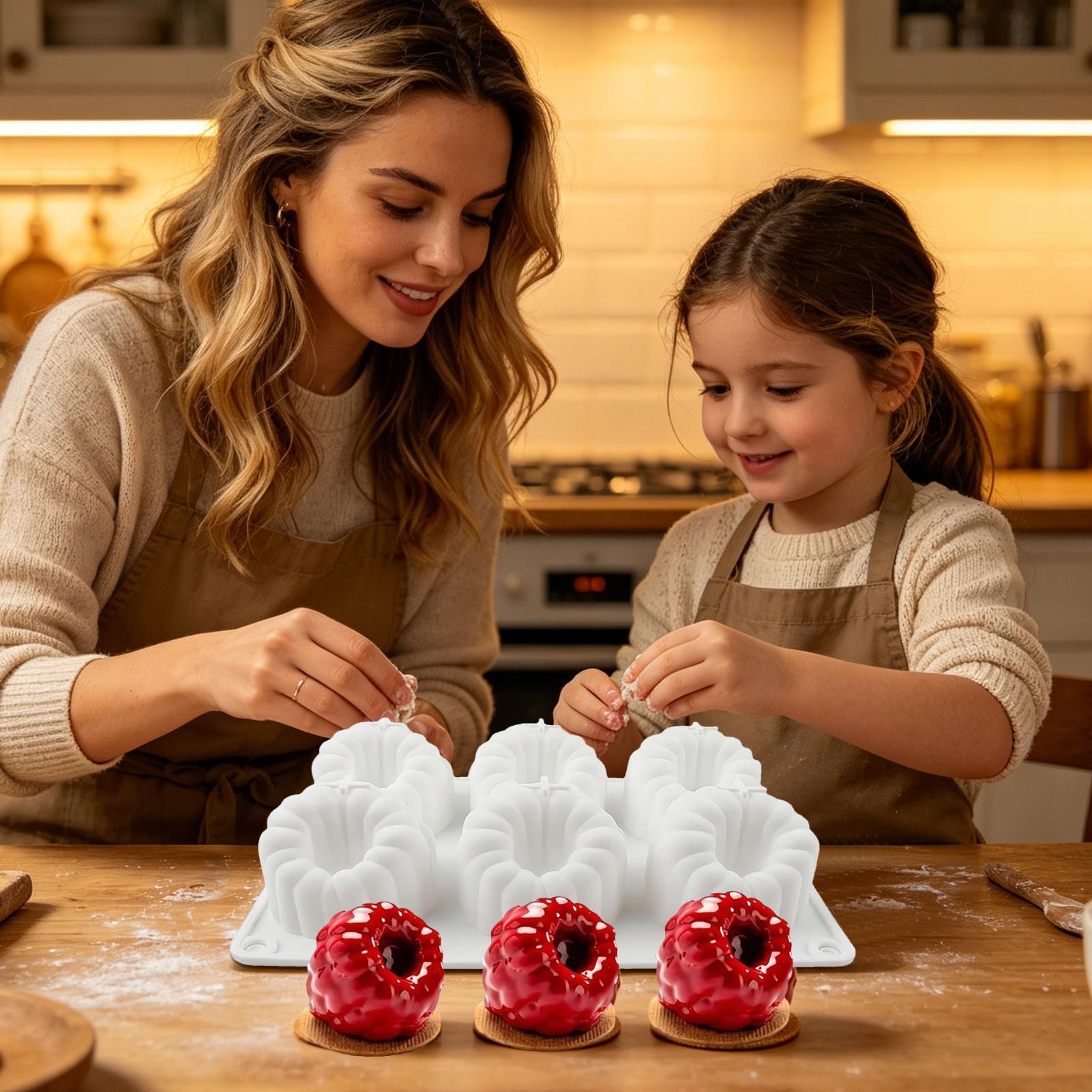 Raspberry Silicone Mold 3D Ras - đánh giá và giá Kitchen Baking Mat