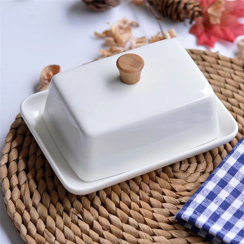 A20F- Butter Dish With Sealed  - đánh giá và giá Kitchen Baking Organization
