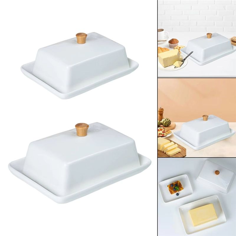 A20F- Butter Dish With Sealed  - đánh giá và giá Kitchen Baking Organization