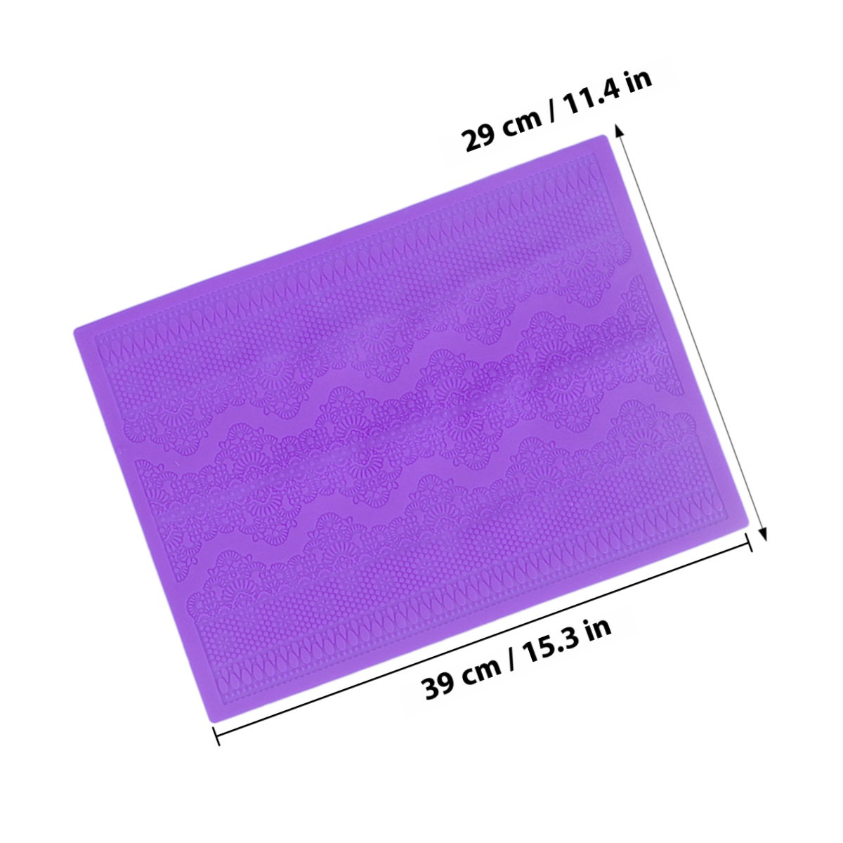 1pcs Silicone Mat Purple Food- - đánh giá và giá Silicone Cake Mold