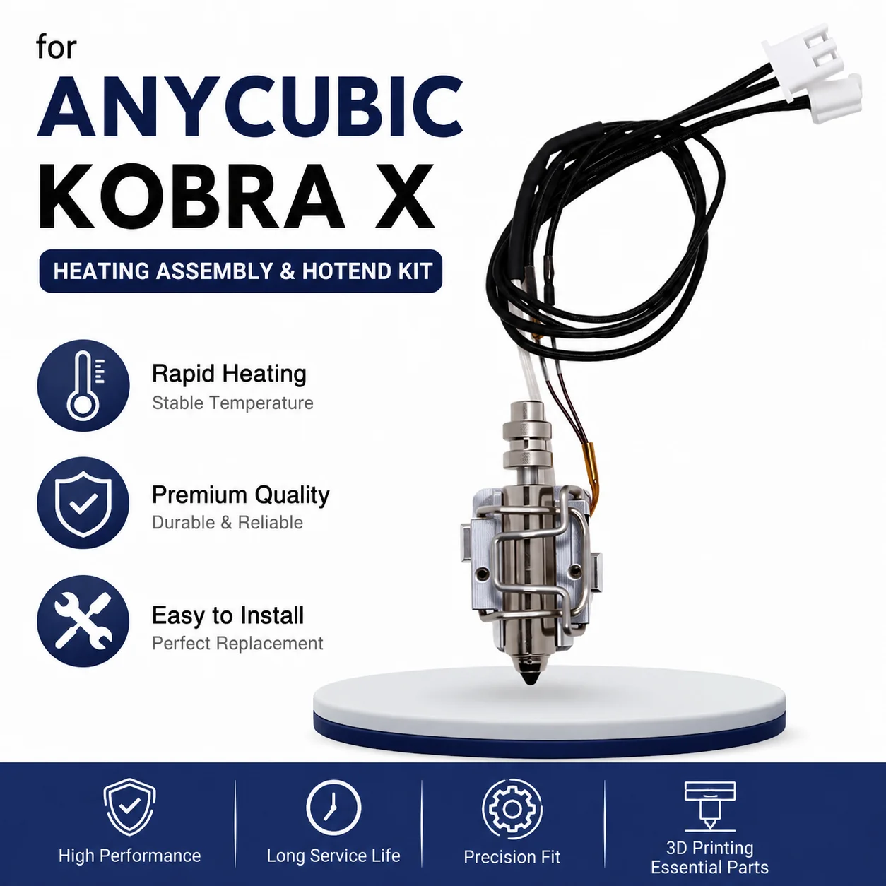 Anycubic Kobra X Hotend Nozzle - đánh giá và giá Pastry Brush Silicone