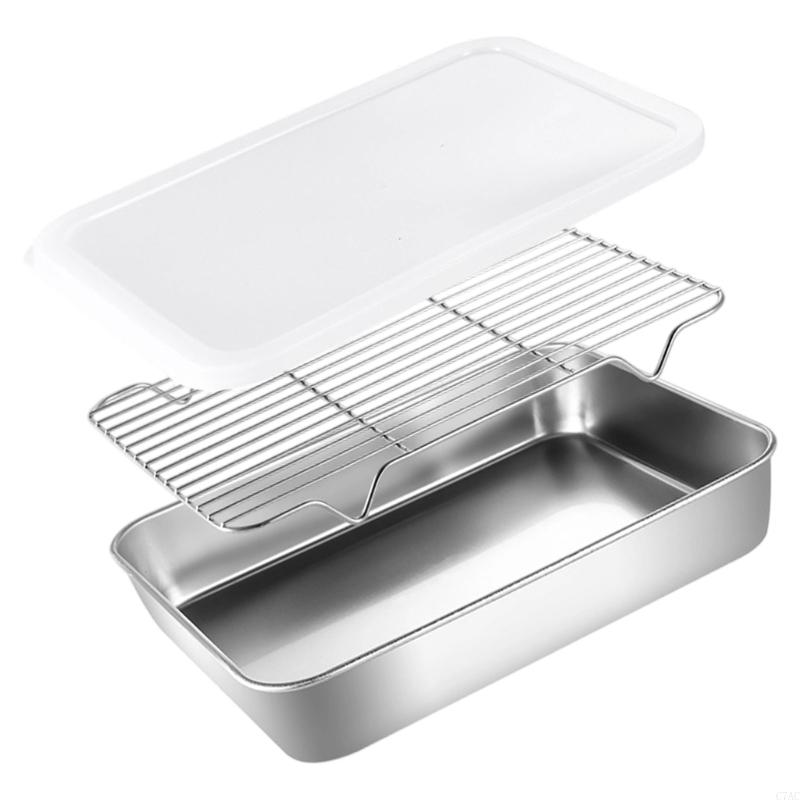 Nhà Bếp BBQ Chảo Tấm Giá Để Lò - đánh giá và giá Kitchen Baking Organization