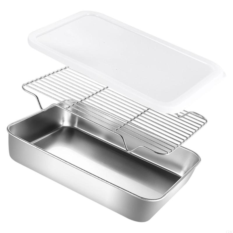 Nhà Bếp BBQ Chảo Tấm Giá Để Lò - đánh giá và giá Kitchen Baking Organization
