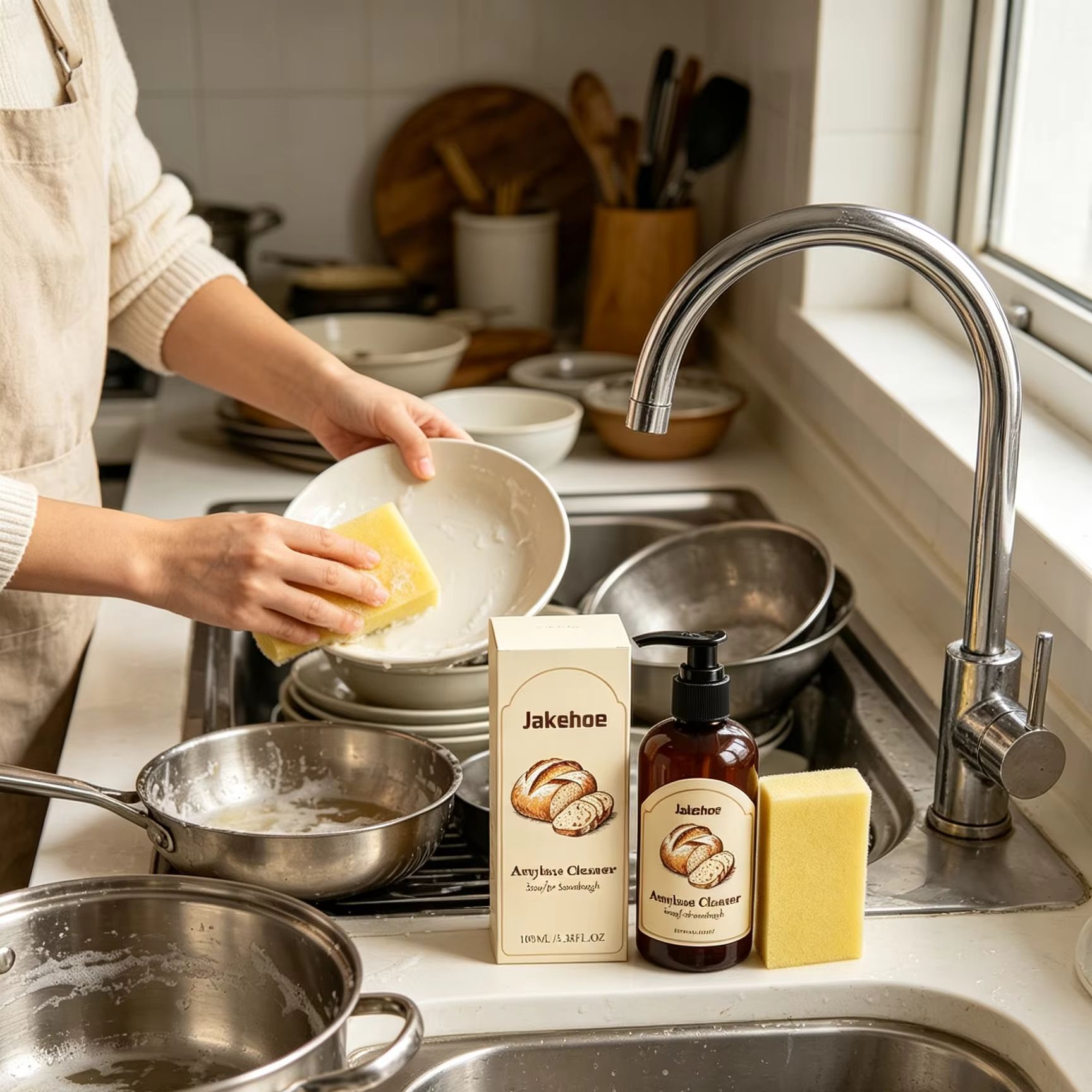 Jakehoe Amylase Cleaner Soap S - đánh giá và giá Kitchen Baking Mess