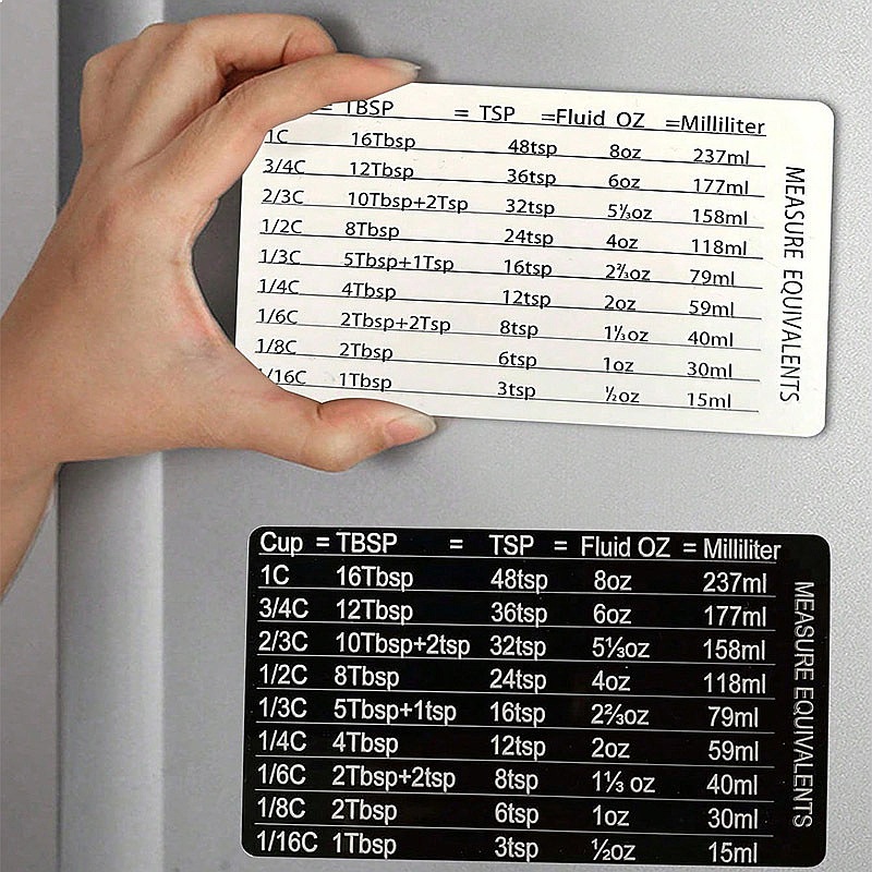 Kitchen Baking Magnetic Measur - đánh giá và giá Kitchen Baking Conversion Chart