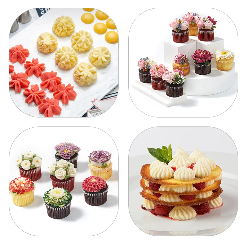 6-24 Pcs Set Pastry Bag and St - đánh giá và giá Kitchen Set Bakery
