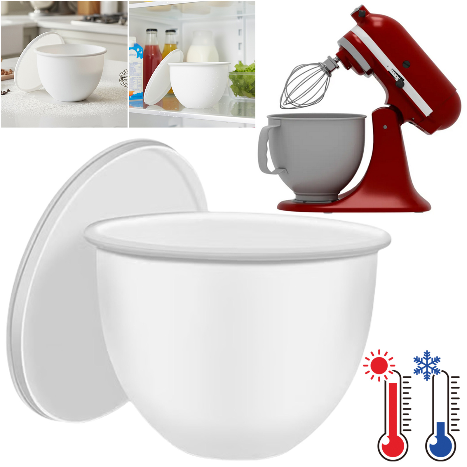 1PC Universal Silicone Pad Lin - đánh giá và giá Kitchen Aid Baking Mixer
