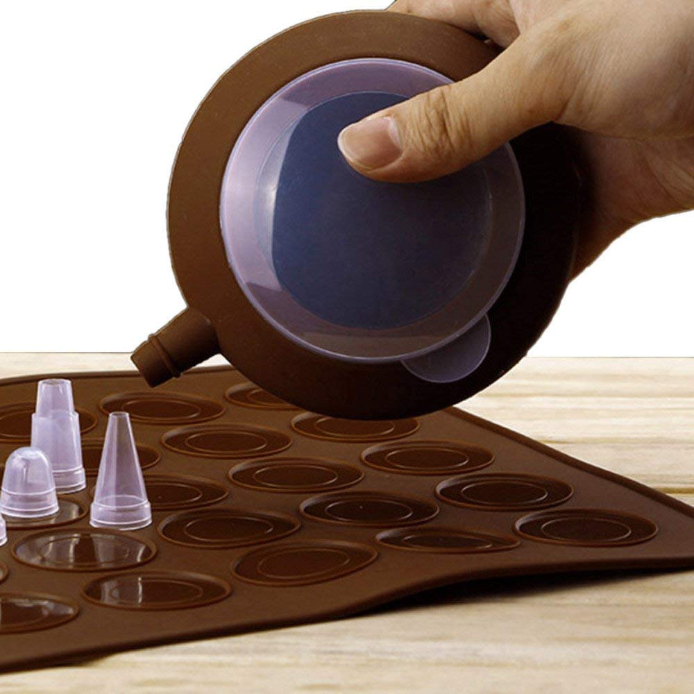 Silicone Macaroon Baking Mold  - đánh giá và giá Kitchen Set Bakery