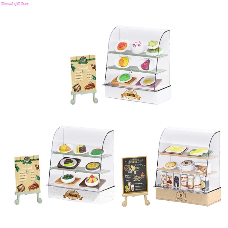 Tủ trưng bày bánh D0JC Dollhou - đánh giá và giá Kitchen Set Bakery