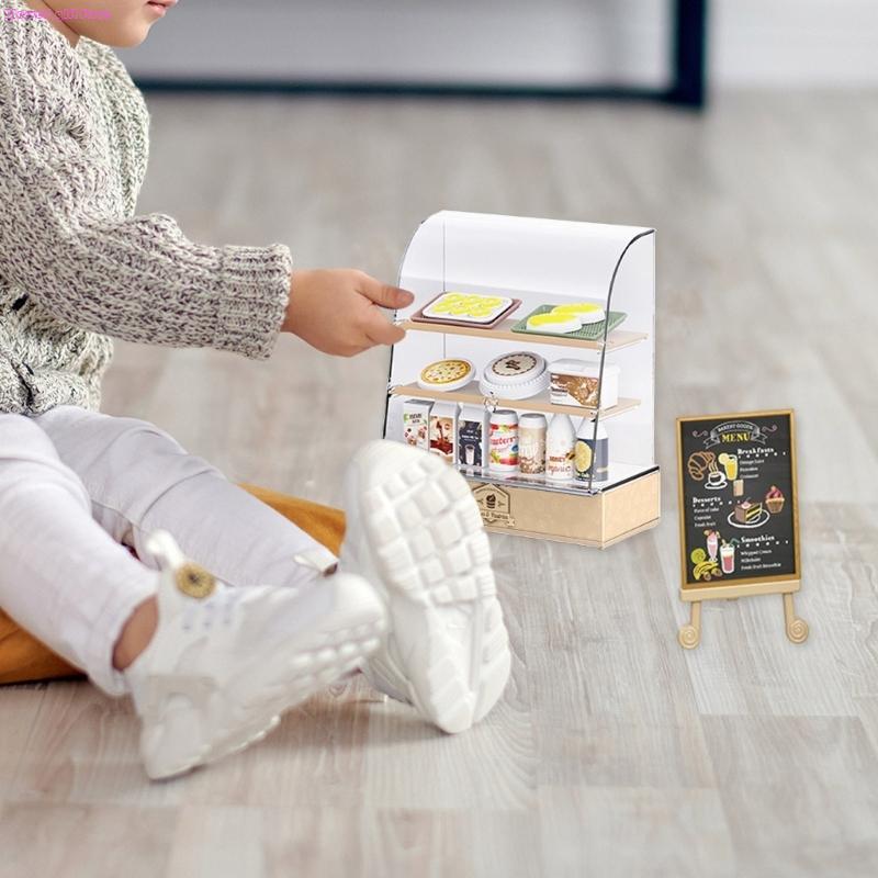 Tủ trưng bày bánh D0JC Dollhou - đánh giá và giá Kitchen Set Bakery