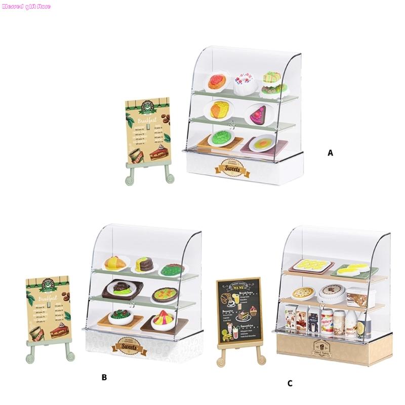 Tủ trưng bày bánh D0JC Dollhou - đánh giá và giá Kitchen Set Bakery