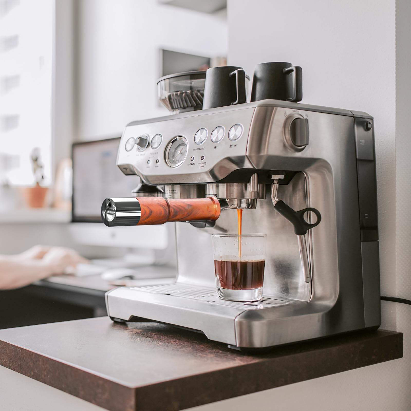 51mm 2 Ears Bottomless Espress - đánh giá và giá Delonghi Espresso Ecp3420