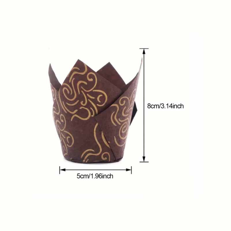 50Pcs/100Pcs/200Pcs Tulip Cake - đánh giá và giá Kitchen Baking Mat