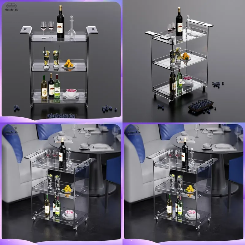 Modern 3-Tier Kitchen Cart wit - đánh giá và giá Kitchen Baking Organization