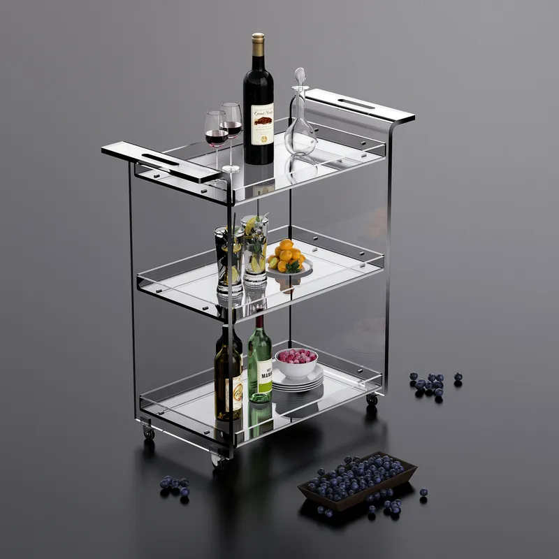 Modern 3-Tier Kitchen Cart wit - đánh giá và giá Kitchen Baking Organization