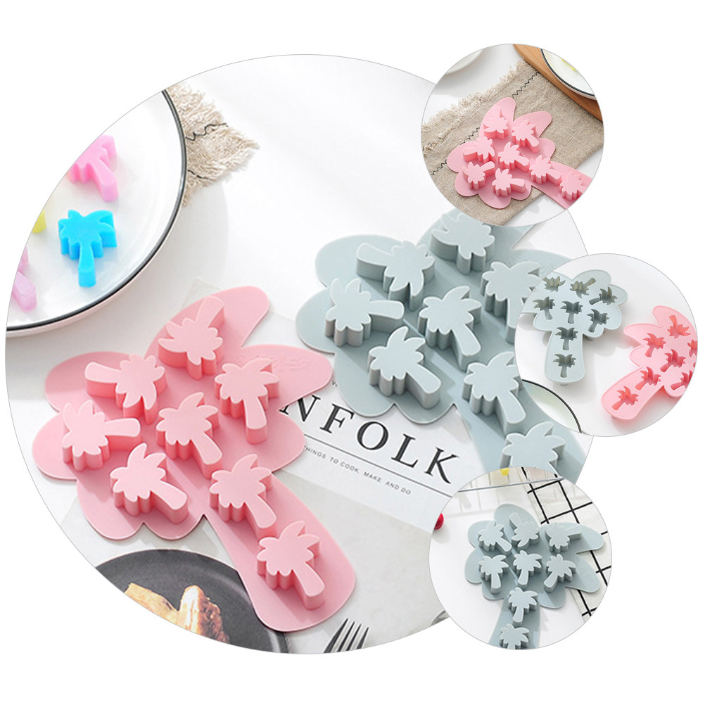 2Pcs Coconut Tree Shape Silico - đánh giá và giá Silicone Cake Mold