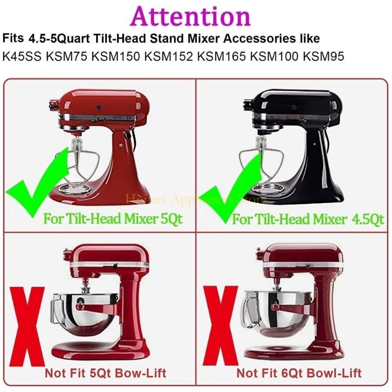 D0ab Flat Beater cho 4.5-5QT K - đánh giá và giá Kitchen Aid Baking Mixer