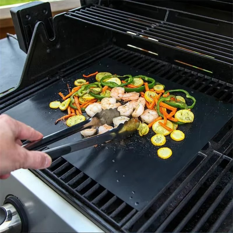 1/2/3/4/5PCS Black BBQ Grill M - đánh giá và giá Kitchen Baking Mat