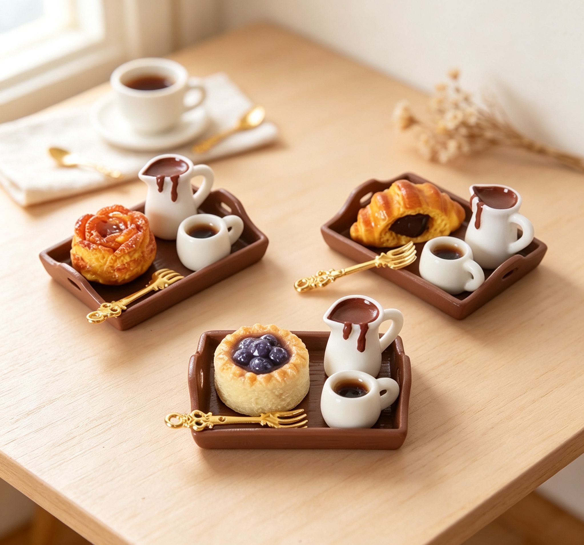 1:12 Scale Miniature Afternoon - đánh giá và giá Kitchen Set Bakery