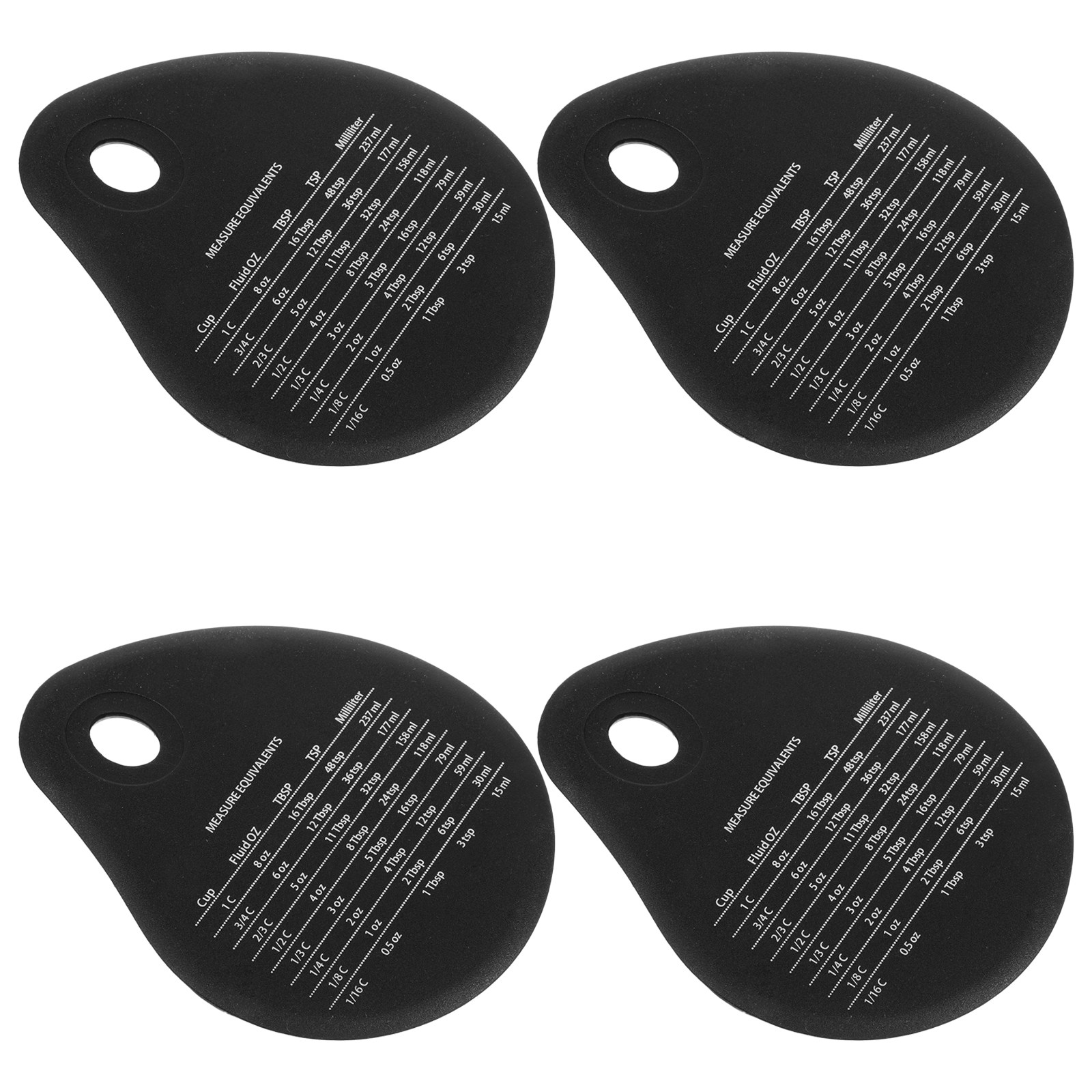 4Pcs Silicone Dough Scraper Se - đánh giá và giá Kitchen Baking Conversion Chart