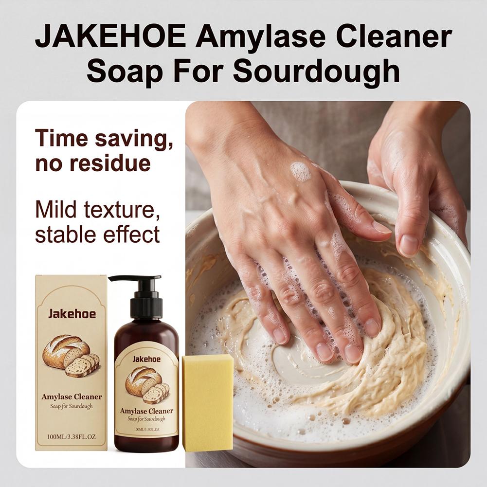 Dough Cleaner Soap for Sourdou - đánh giá và giá Kitchen Baking Mess