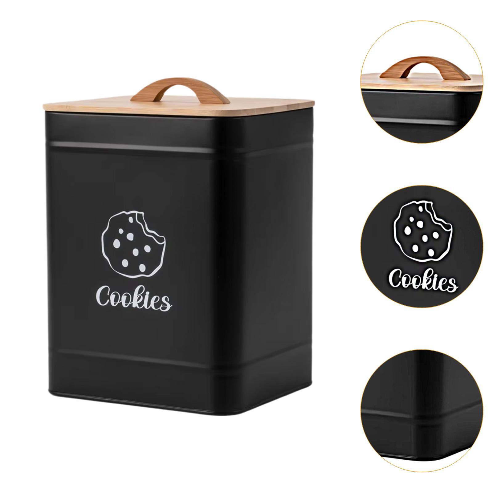 Multi Use Cookie Jar Carbon St - đánh giá và giá Kitchen Baking Organization