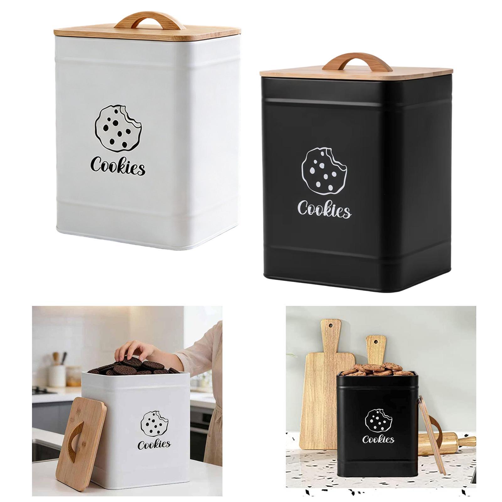 Multi Use Cookie Jar Carbon St - đánh giá và giá Kitchen Baking Organization