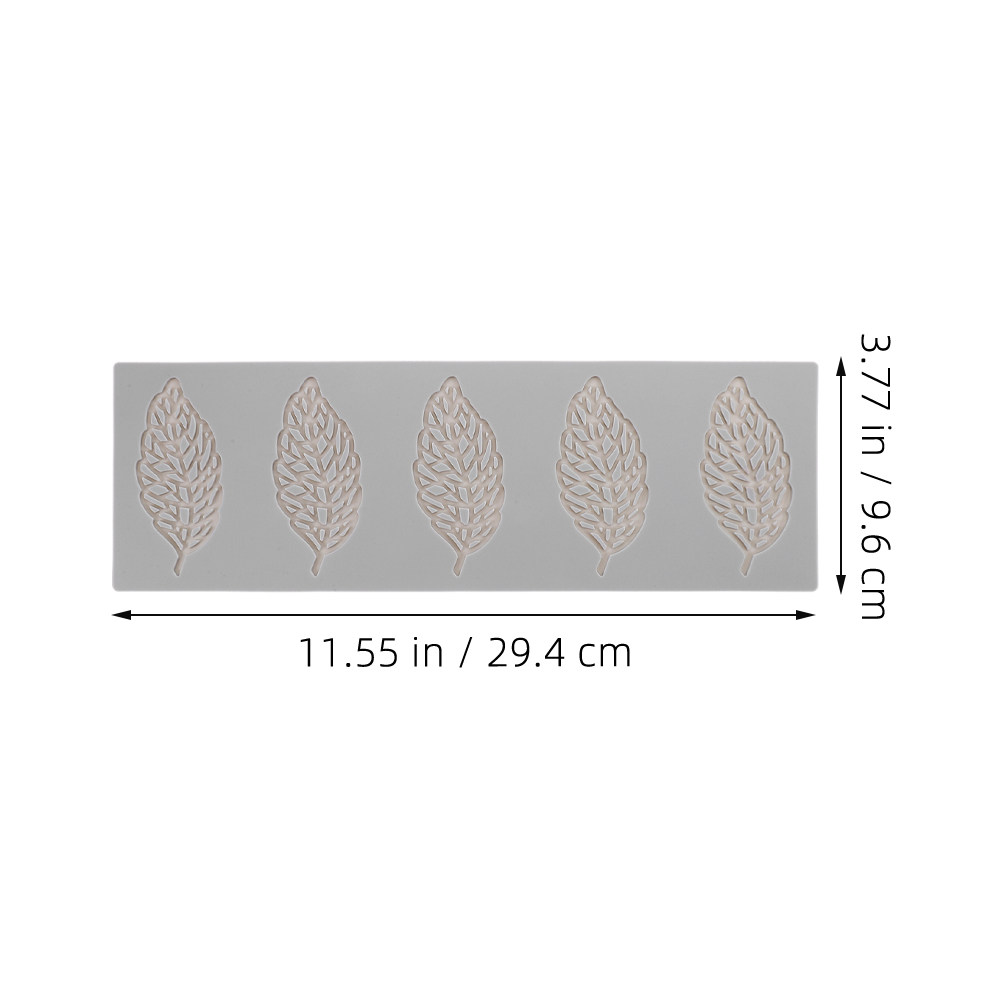 3Pcs Leaf Silicone Mold Precis - đánh giá và giá Silicone Cake Mold