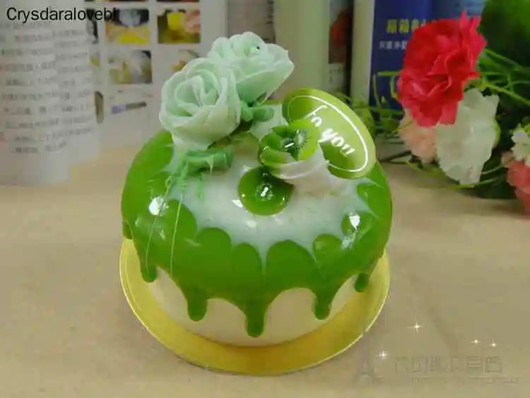 6pcs/set Simulation Rose Cake  - đánh giá và giá Kitchen Set Bakery