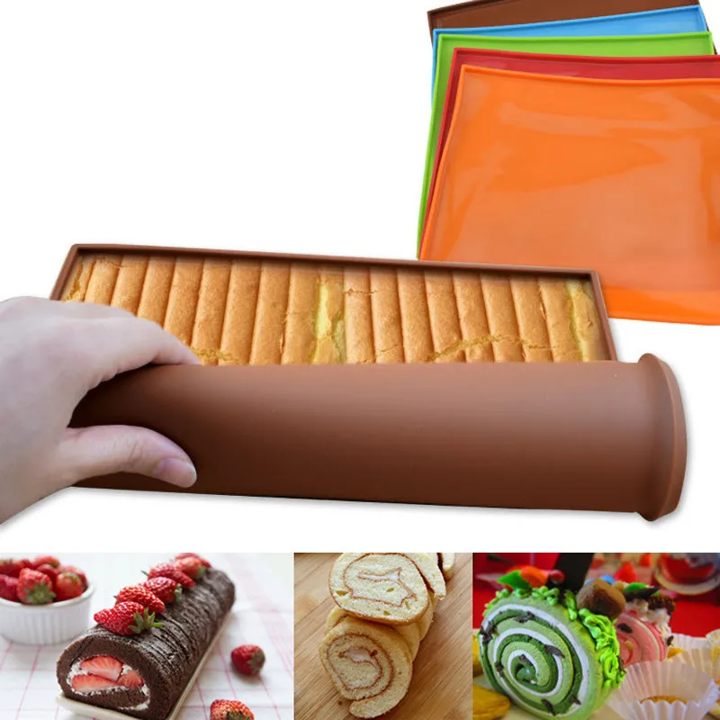 Silicone Baking Mat Cake Roll  - đánh giá và giá Kitchen Baking Mat