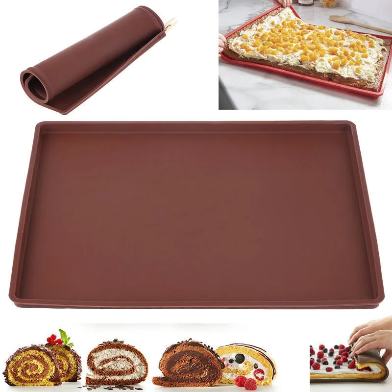 Silicone Baking Mat Cake Roll  - đánh giá và giá Kitchen Baking Mat