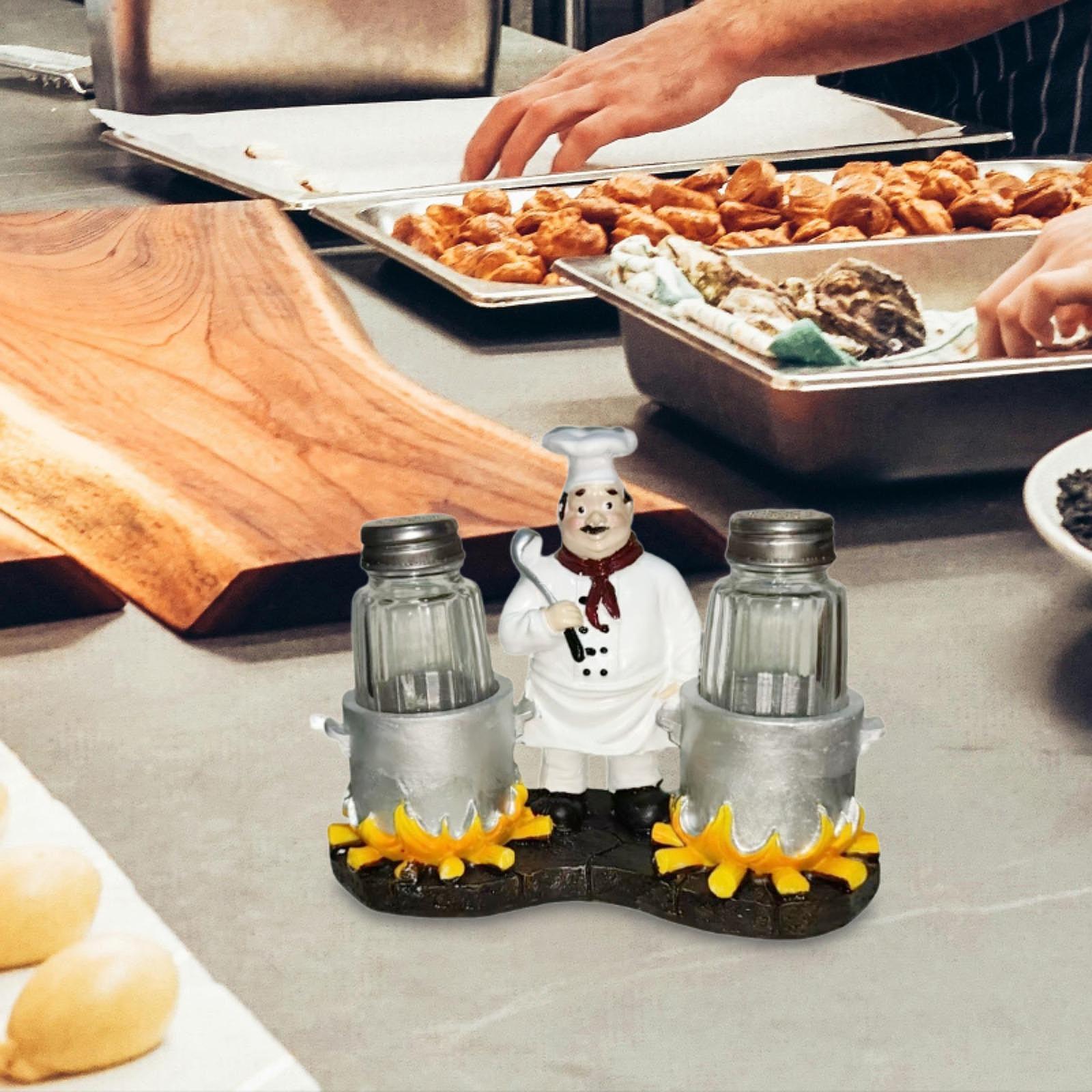 and Pepper Shakers Set Holder  - đánh giá và giá Kitchen Set Bakery