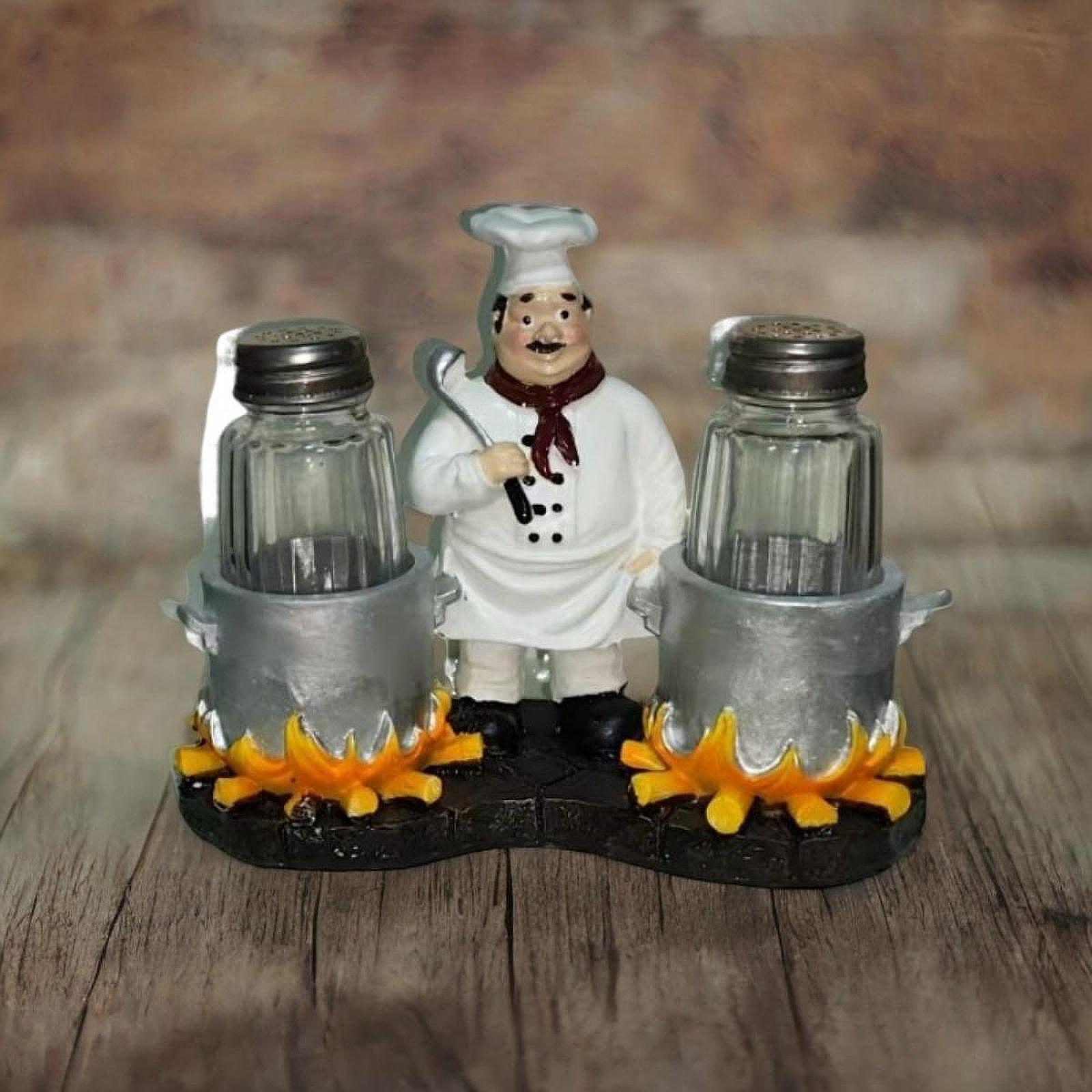 and Pepper Shakers Set Holder  - đánh giá và giá Kitchen Set Bakery